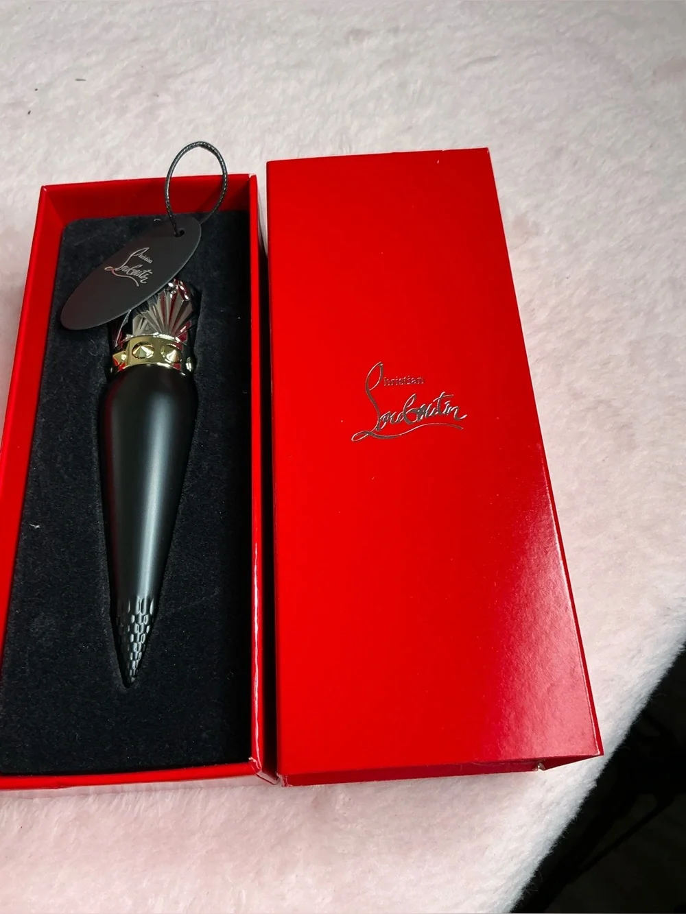 Christian Louboutin Black Gold Lipstick (Collectible)